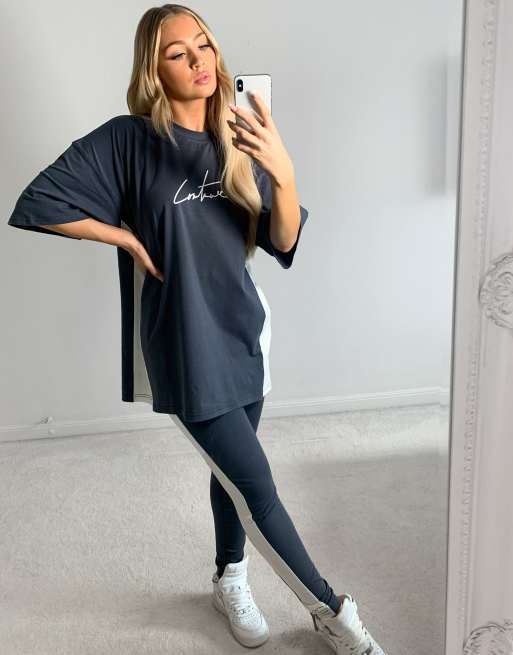 The Couture Club - Co-ord set met inzetstuk , 2 van 3