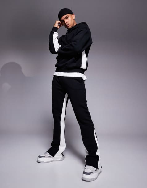 The Couture Club panel trackies in black (part of a set) - view 1