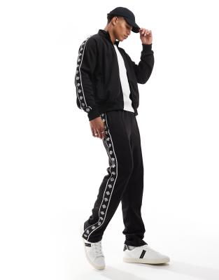 The Couture Club Poly Tricot Track Pants In Black - Part Of A Set