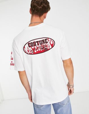 The Couture Club racer logo graphic t-shirt