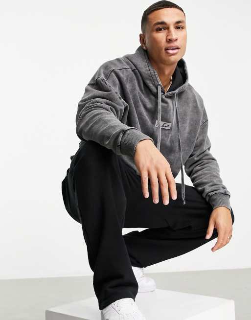 The Couture Club relaxed hoodie in gray