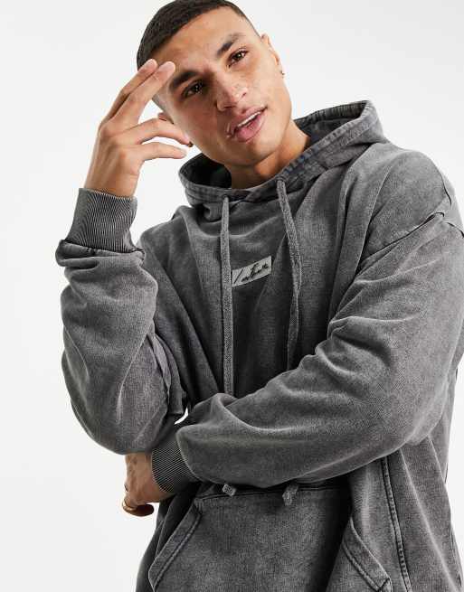 The Couture Club relaxed hoodie in gray