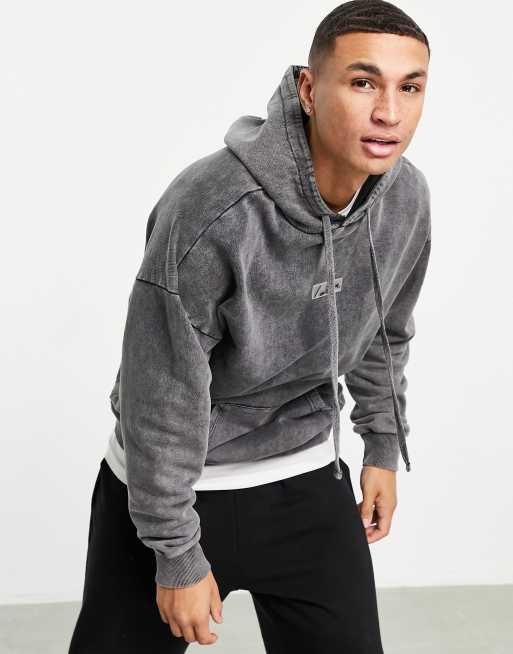 The Couture Club relaxed hoodie in gray