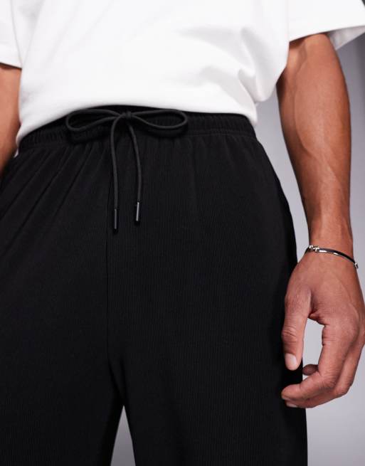 The Couture Club ribbed pants in black
