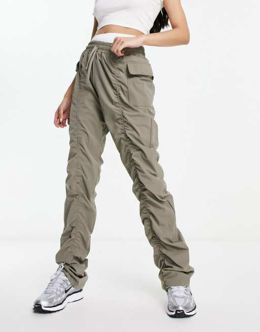 Ruched best sale active pants