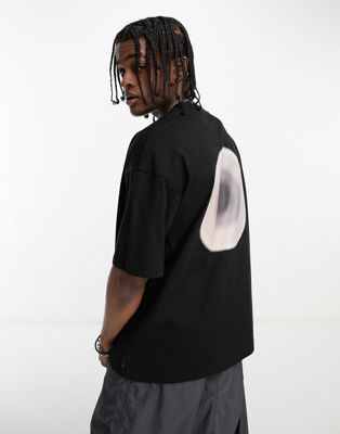 The Couture Club relaxed fit t-shirt in black with circle back print - ASOS Price Checker