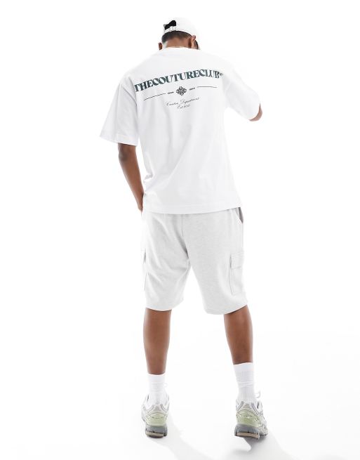 The Couture Club - T-shirt décontracté imprimé - Blanc, 3 de 4