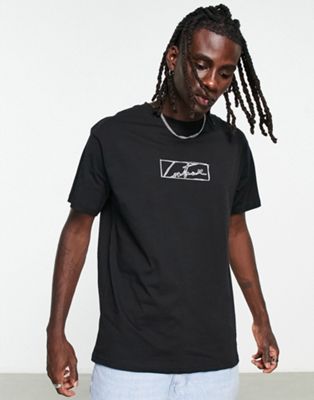 The Couture Club t-shirt in black with box logo print - ASOS Price Checker