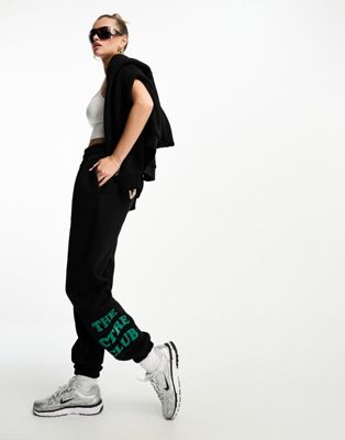 The Couture Club take it easy oversized joggers in black