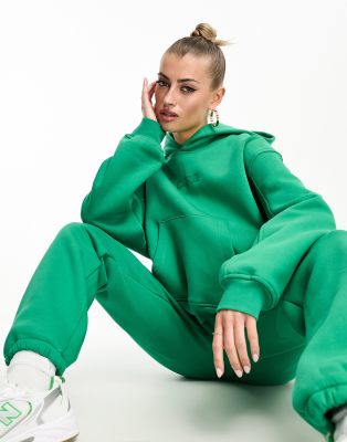 The Couture Club Tonal Logo Oversized Hoodie In Green ModeSens