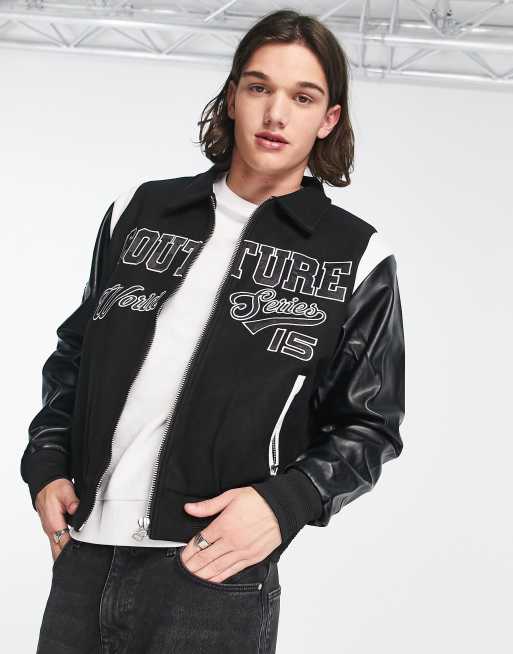 The Couture Club Men's Varsity Jacket