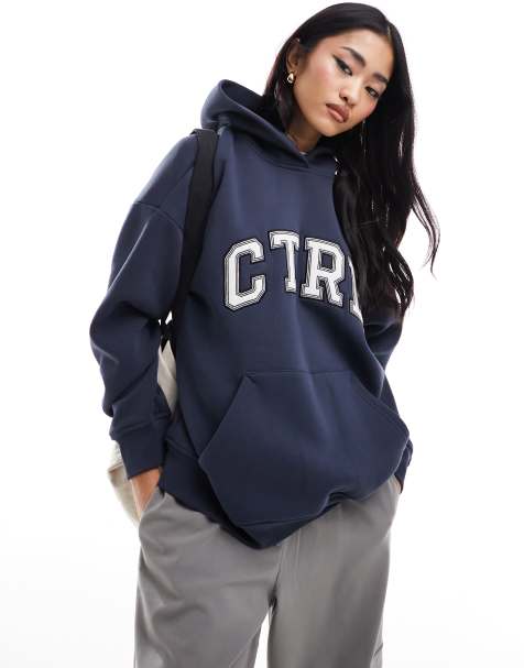 Womens navy outlet hoody