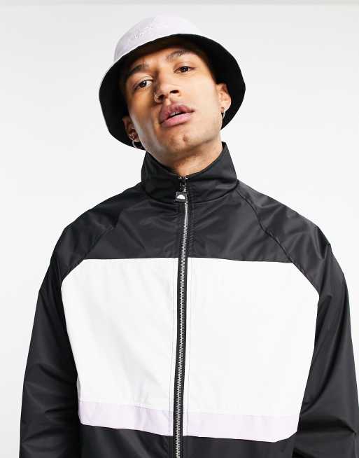 The Couture Club x ellesse - Agustin - Jack met logo en ritssluiting in zwart
