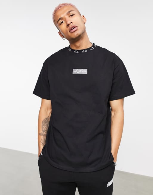 The Couture Club x Ellesse gertrudis logo t-shirt in black