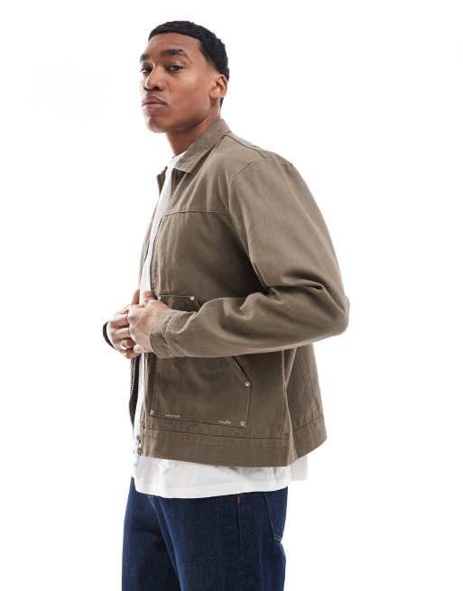 The Couture Clube – Brun snickarjacka i twill