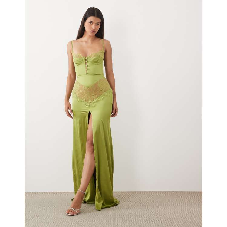 The Dolls House Circa Dolce premium satin and lace insert cami