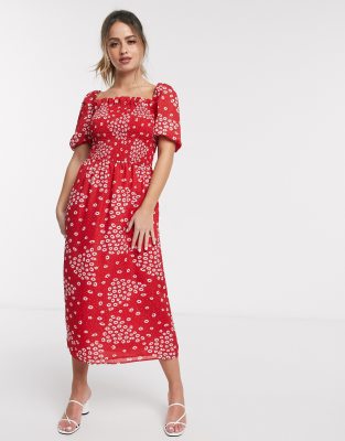 The East Order Sonny Midi Dress-multi In Multi