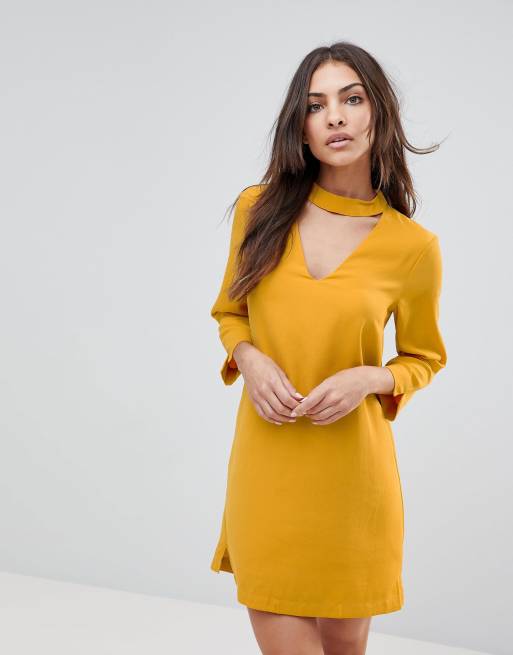 The English Factory - Vestito a maniche lunghe con collarino