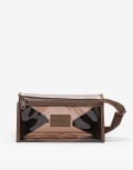 [Flat Lay Company] The Flat Lay Co. ASOS EXCLUSIVE Jelly Flat Lay Makeup Bag - Espresso Brown No Size Espresso
