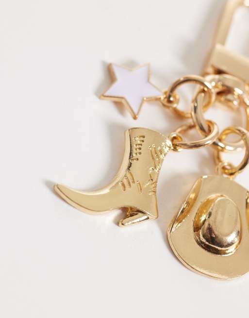 The Flat Lay Co. Bag Charm and Keychain - Cowboy, 3 of 3