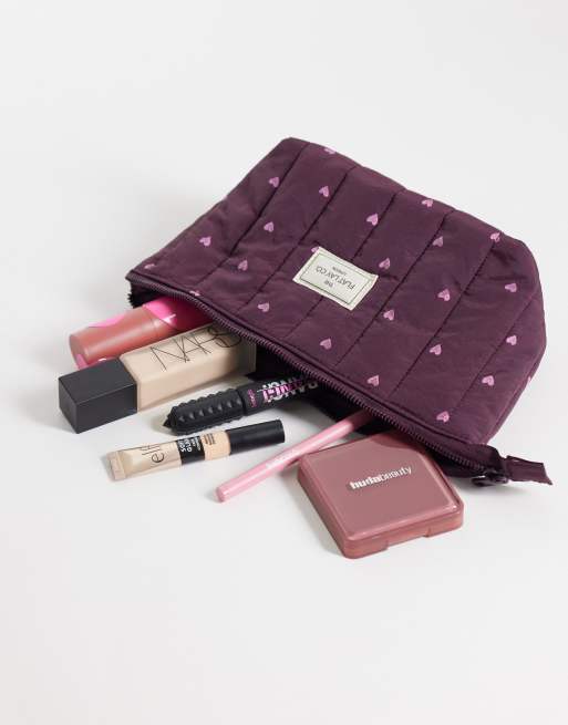 The Flat Lay Co. Essential Makeup Pouch - Chocolate Plum, 2 of 3