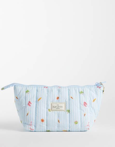 The Flat Lay Co. - Essential Playa - Neceser de maquillaje con estampado playero - view 1