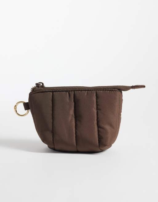 The Flat Lay Co. Flat Lay Mini Keyring Pouch - Espresso, 4 of 4