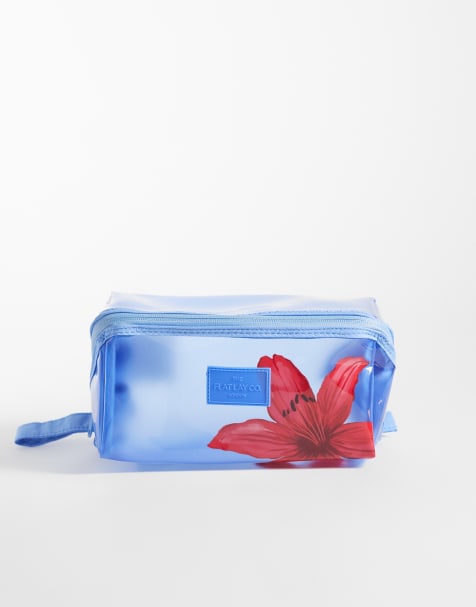 The Flat Lay Co. - Jelly Flat Lay - Trousse per make-up - Rosso Ibisco - view 1