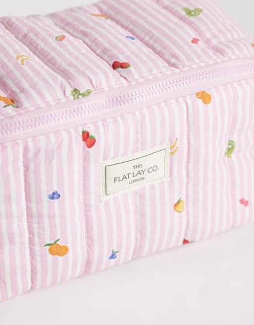The Flat Lay Co. Marshmallow Flat Lay Makeup Box Bag - Frutas, 2 of 5