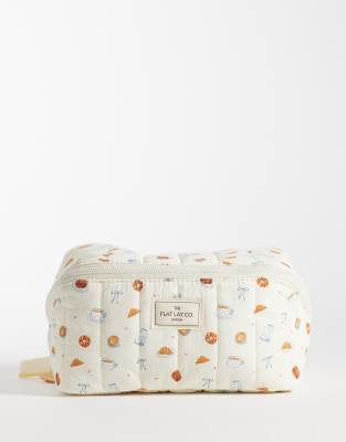 The Flat Lay Co Marshmallow Flat Lay Makeup Box Bag - Patisserie patisserie 9490₽