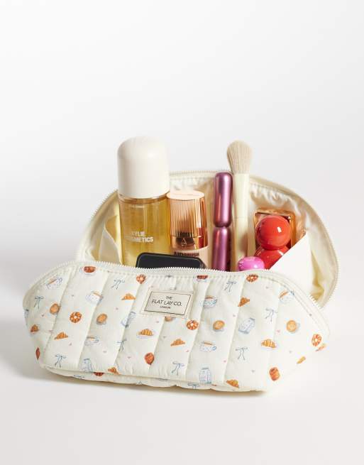 The Flat Lay Co. Marshmallow Flat Lay Makeup Box Bag - Patisserie, 2 of 3
