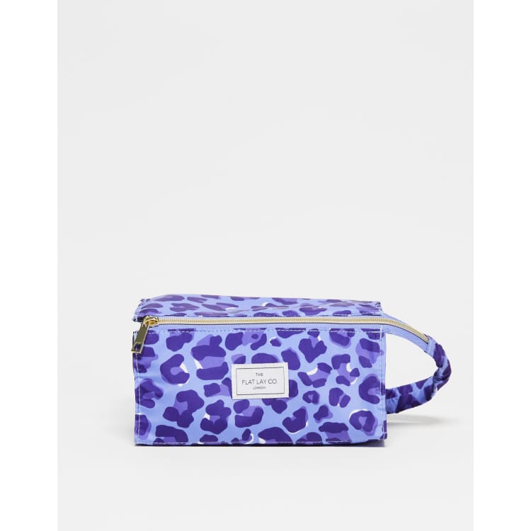 Blue leopard hotsell print bag