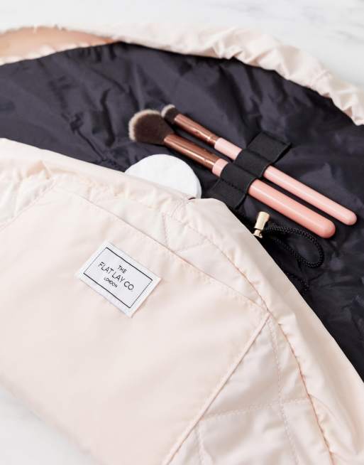The Flat Lay Co. – Ściągana kosmetyczka-worek - Pudrowy róż, 2 z 4