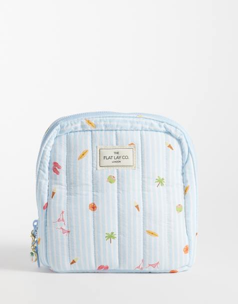 The Flat Lay Co. Showcase Small Makeup Bag - Playa - view 1
