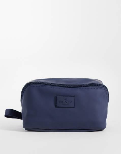 The Flat Lay Co. The Toiletry Carry - Navy Blue - view 1