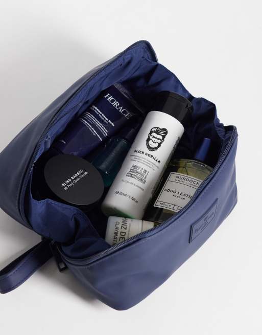 The Flat Lay Co. The Toiletry Carry - Navy Blue, 2 of 3