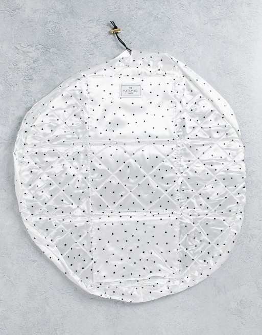 The Flat Lay Co. x ASOS Exclusive Drawstring Makeup Bag - Silky Dots, 3 of 4