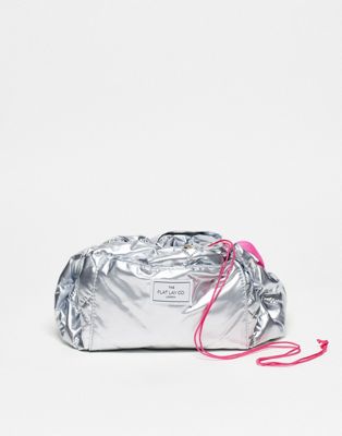The Flat Lay Co. X ASOS EXCLUSIVE Drawstring - Silver Chrome