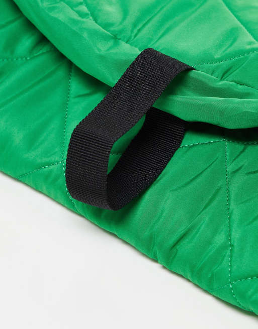 The Flat Lay Co. X ASOS EXCLUSIVE – Grön sminkväska med dragsko - Puff Green, 2 av 4