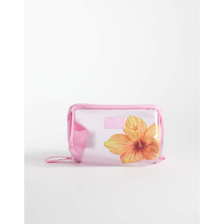 ☁LAY☁ シュシュ&マスクカバー The Flat Lay Co. x ASOS Exclusive Jelly Flat Lay Makeup Box Bag