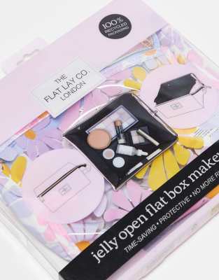 Flat Lay Company The Flat Lay Co. X Asos Exclusive Jelly Makeup Box Bag