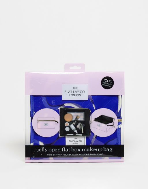 The Flat Lay Co. x ASOS EXCLUSIVE Jelly Makeup Box in Santorini Blue, 3 of 4