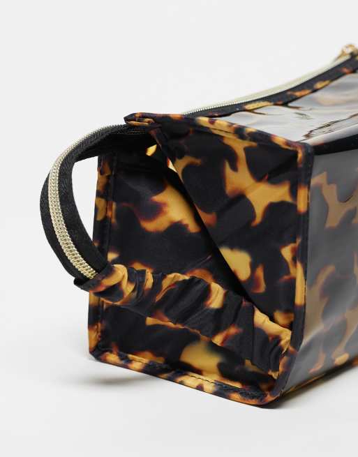 The Flat Lay Co. x ASOS Exclusive – Kosmetyczka z szylkretowym wzorem, 4 z 4