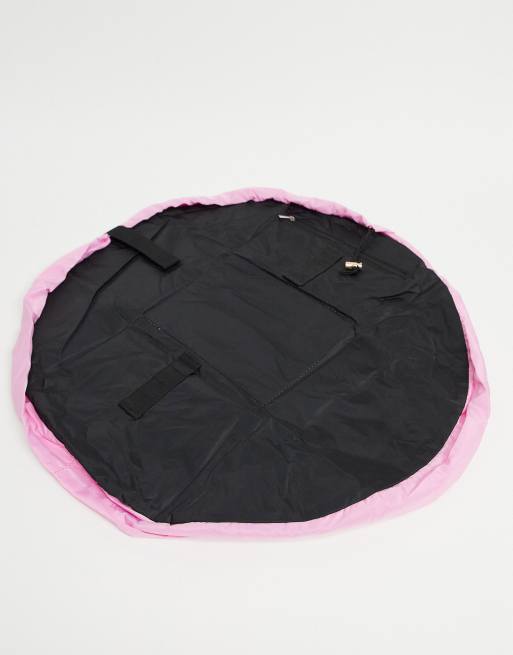 The Flat Lay Co. X ASOS – Exclusive – Make-up-Tasche mit Kordelzug in Kaugummirosa, 2 von 4