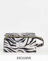 The Flat Lay Co. X ASOS Exclusive Standing Brush Case - Cheetah