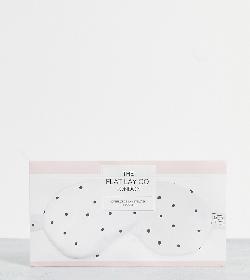 Flat Lay Company The Flat Lay Co. X Asos Exclusive Oversized Eyemask - Silky Dots-multi