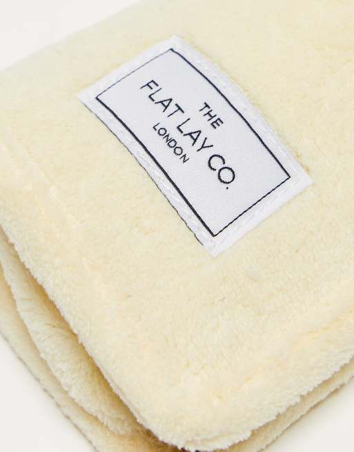 The Flat Lay Co. x ASOS Exclusive Standing Brush Case - Terry Towelling Ecru, 3 of 4