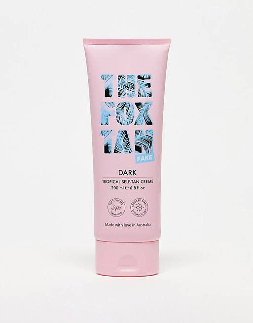 The Fox Tan – Dark – Tropikalny samoopalacz w kremie