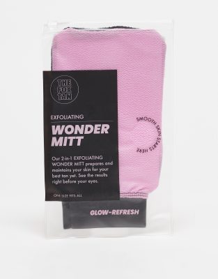 The Fox Tan Exfoliating Wonder Mitt-No colour