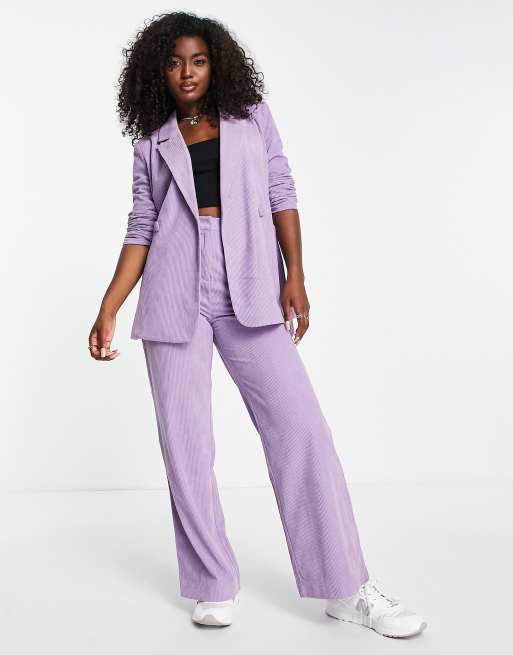 Lilac blazer set sale